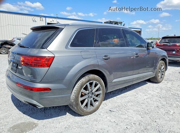 WA1LAAF7XHD033655 2017 AUDI Q7 Silver Передня права чверть