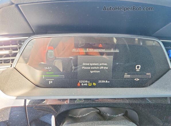 WA1LAAGE7MB038010 2021 AUDI E-TRON White Вид задніх сидінь