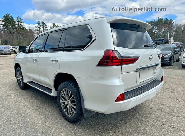 JTJHY7AX2K4285356 2019 LEXUS LX White Rear right