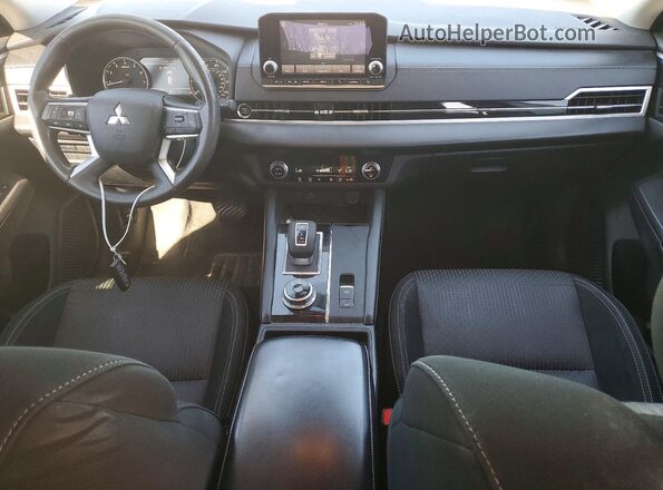 JA4J3TA84NZ050592 2022 MITSUBISHI OUTLANDER Черный Вид щитка приборов