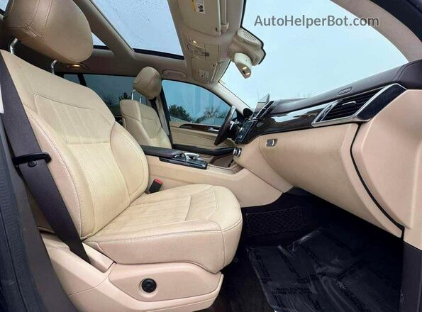 4JGDF6EE5JB124726 2018 MERCEDES-BENZ GLS Blue Rear view