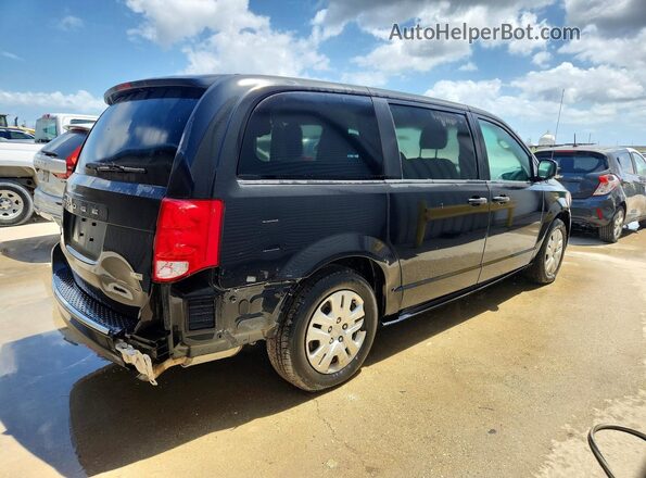 2C4RDGBG7KR632842 2019 DODGE GRAND CARAVAN Черный Передняя правая четверть