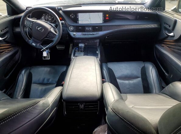 JTHB51FF4J5000484 2018 LEXUS LS500 Белый Вид щитка приборов