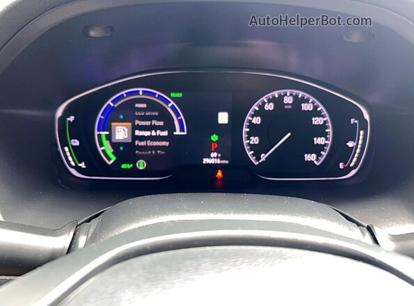 19XZE4F50ME004257 2021 HONDA INSIGHT Gray Vista del cuadro de instrumentos