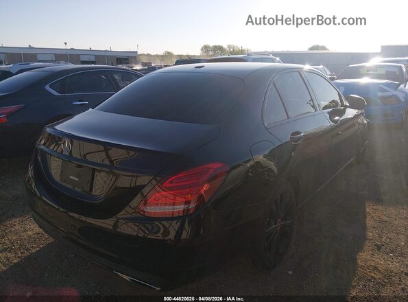 55SWF4HB6JU270860 2018 MERCEDES-BENZ C 350E Black Հետևի աջ