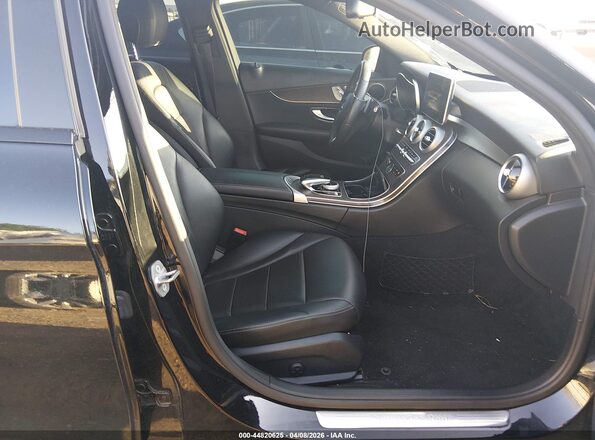 55SWF4HB6JU270860 2018 MERCEDES-BENZ C 350E Black Սալոնի դիմացի տեսք