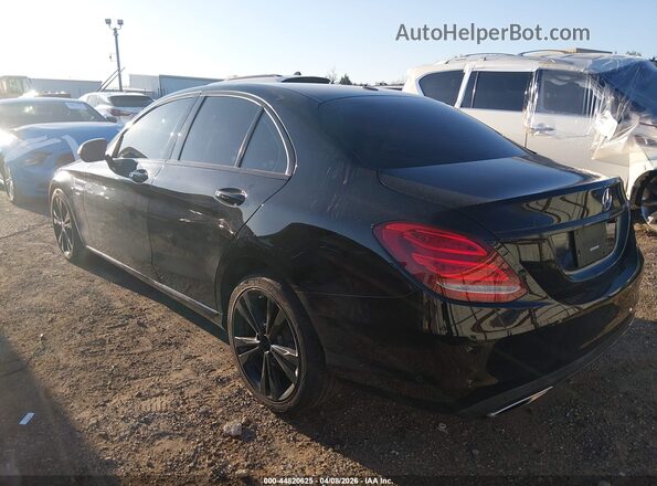 55SWF4HB6JU270860 2018 MERCEDES-BENZ C 350E Black Հետևի ձախ