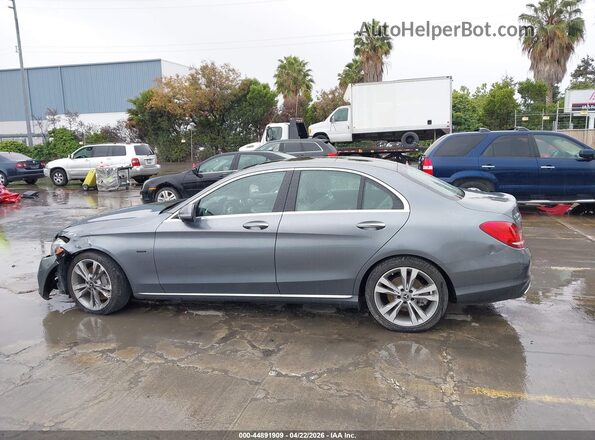 55SWF4HB7JU263979 2018 MERCEDES-BENZ C 350E Серый 