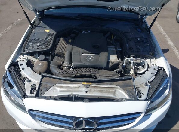 55SWF4JB0GU157103 2016 MERCEDES-BENZ C-CLASS Белый Вид сзади