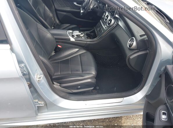 55SWF4JB3GU126685 2016 MERCEDES-BENZ C-CLASS Silver Вид салону спереду