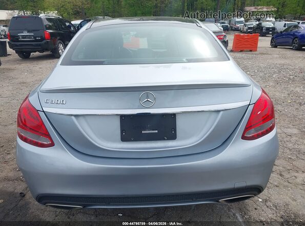 55SWF4JB3GU126685 2016 MERCEDES-BENZ C-CLASS Silver 