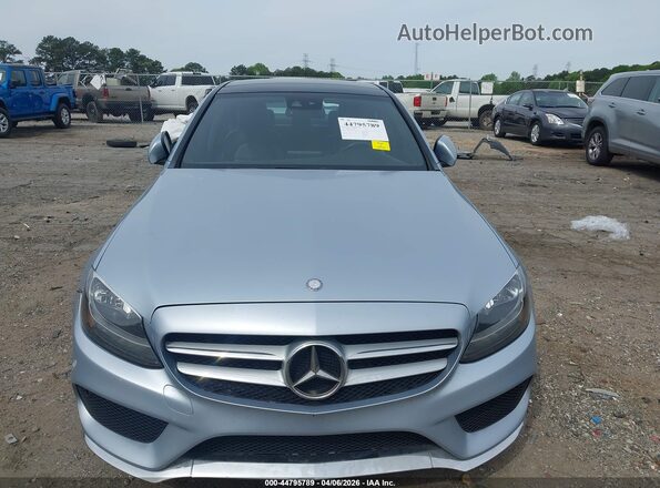 55SWF4JB3GU126685 2016 MERCEDES-BENZ C-CLASS Silver Вид щитка приладів