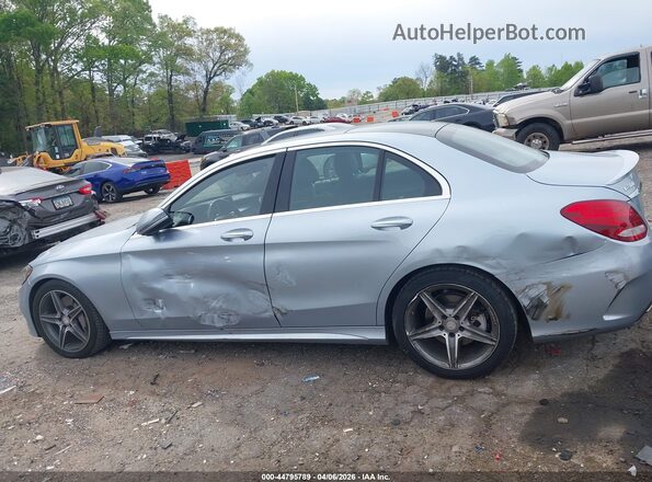 55SWF4JB3GU126685 2016 MERCEDES-BENZ C-CLASS Silver Панорамний вид салону 360°