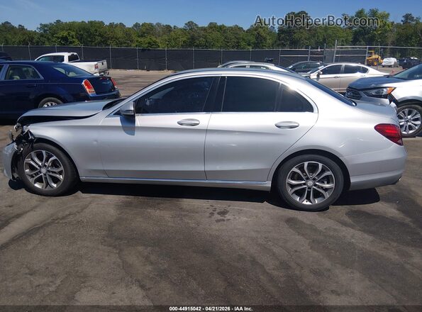 55SWF4JB4GU122449 2016 MERCEDES-BENZ C-CLASS Silver Vista interior de 360 grados