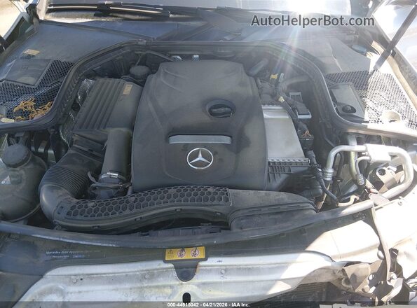 55SWF4JB4GU122449 2016 MERCEDES-BENZ C-CLASS Silver Vista trasera