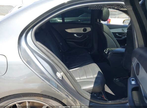 55SWF4JB4JU281625 2018 MERCEDES-BENZ C-CLASS Серый Вид наклейки с VIN-кодом