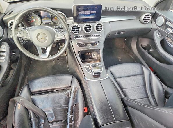 55SWF4JB5GU161244 2016 MERCEDES-BENZ C Gray 