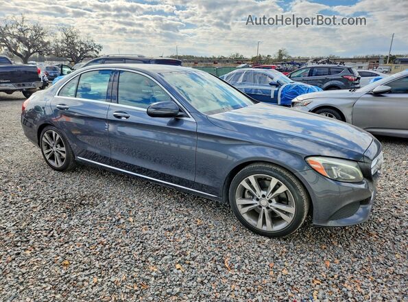 55SWF4JB5GU161244 2016 MERCEDES-BENZ C Gray 
