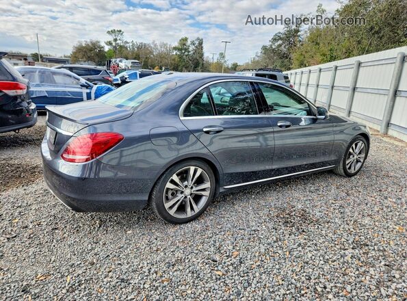 55SWF4JB5GU161244 2016 MERCEDES-BENZ C Gray 