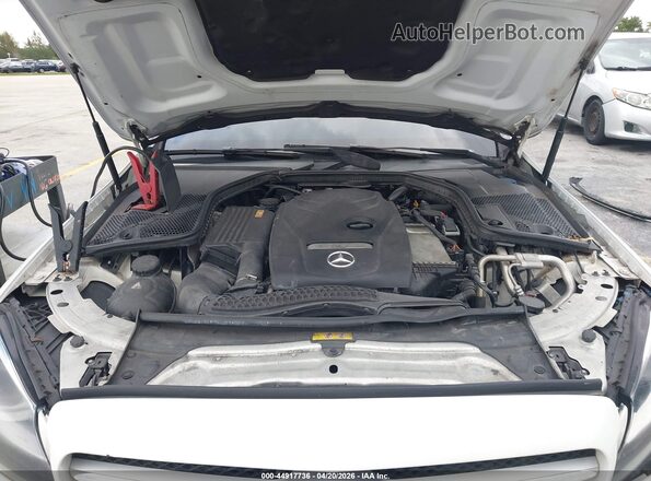 55SWF4JB5HU203025 2017 MERCEDES-BENZ C-CLASS White Հետևի տեսք