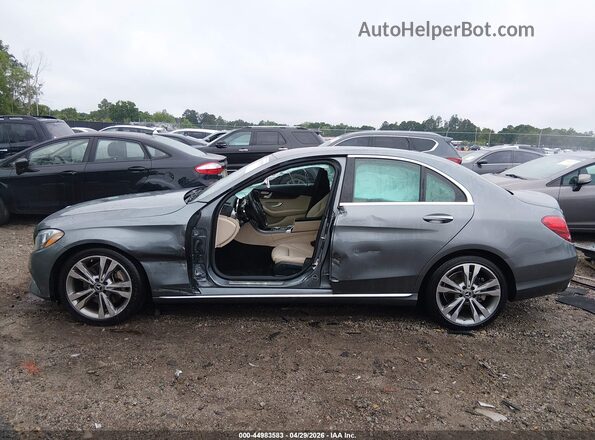 55SWF4JB5HU229222 2017 MERCEDES-BENZ C-CLASS Gray 