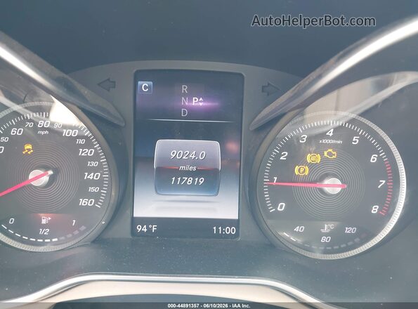 55SWF4JB6GU144419 2016 MERCEDES-BENZ C-CLASS White Widok tylnych siedzeń