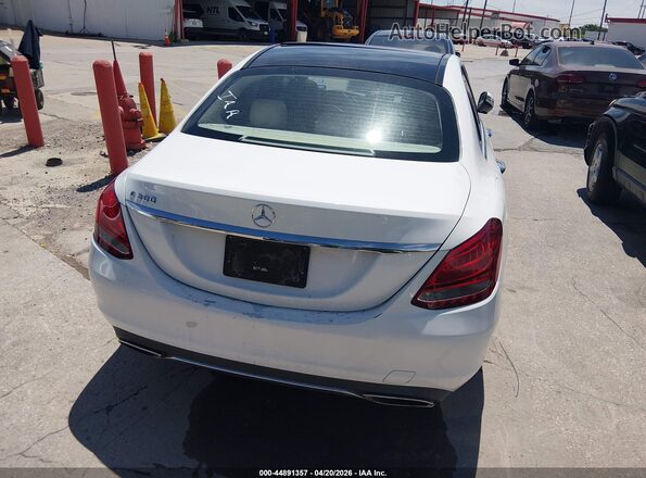 55SWF4JB6GU144419 2016 MERCEDES-BENZ C-CLASS White 