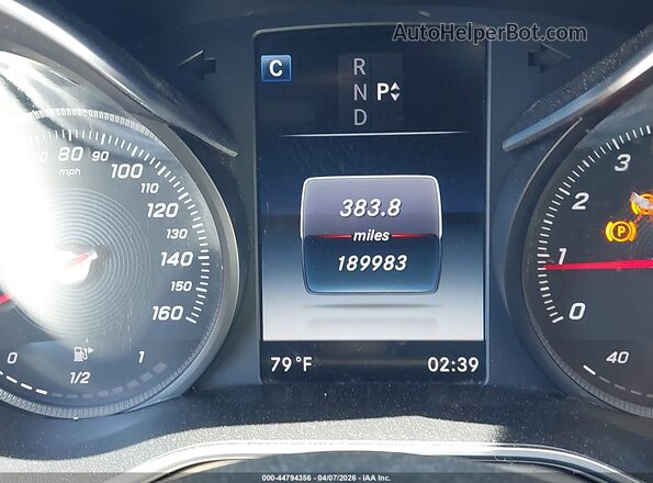 55SWF4JB6GU149488 2016 MERCEDES-BENZ C-CLASS Черный 