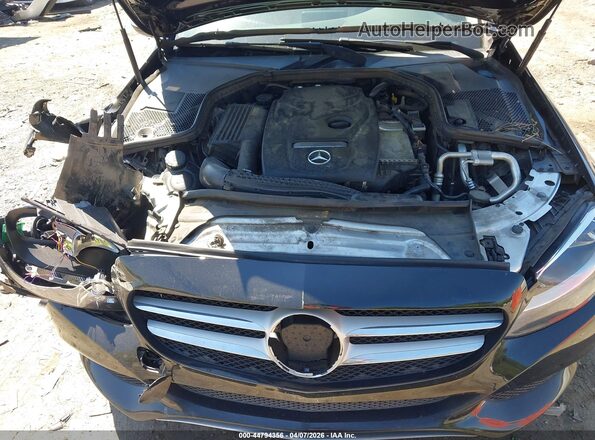 55SWF4JB6GU149488 2016 MERCEDES-BENZ C-CLASS Черный Вид сзади