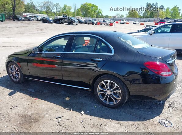 55SWF4JB6GU149488 2016 MERCEDES-BENZ C-CLASS Черный Панорамный вид салона 360°