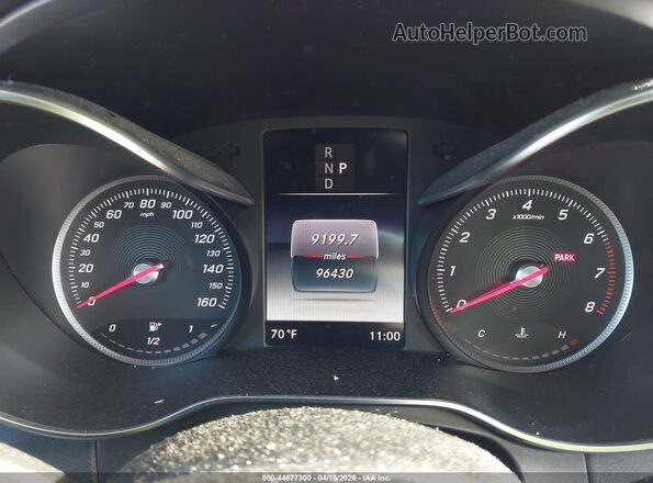 55SWF4JB7JU238641 2018 MERCEDES-BENZ C-CLASS Gray Vista de los asientos traseros