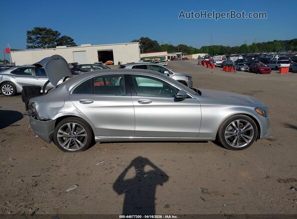 55SWF4JB7JU238641 2018 MERCEDES-BENZ C-CLASS Gray Vista del cuadro de instrumentos