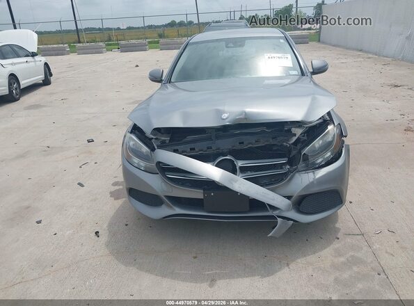 55SWF4JB8GU141716 2016 MERCEDES-BENZ C-CLASS Gray ხელსაწყოთა პანელის ხედი