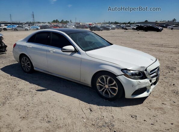 55SWF4JB8HU196250 2017 MERCEDES-BENZ C White 