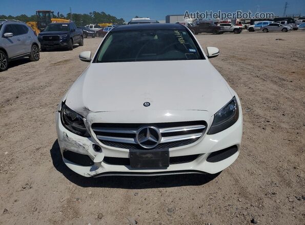 55SWF4JB8HU196250 2017 MERCEDES-BENZ C White 