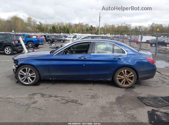 55SWF4JB8JU218608 2018 MERCEDES-BENZ C-CLASS Blue 360 interior view