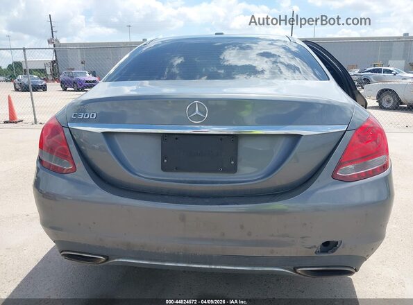 55SWF4JB9JU269647 2018 MERCEDES-BENZ C-CLASS Gray 