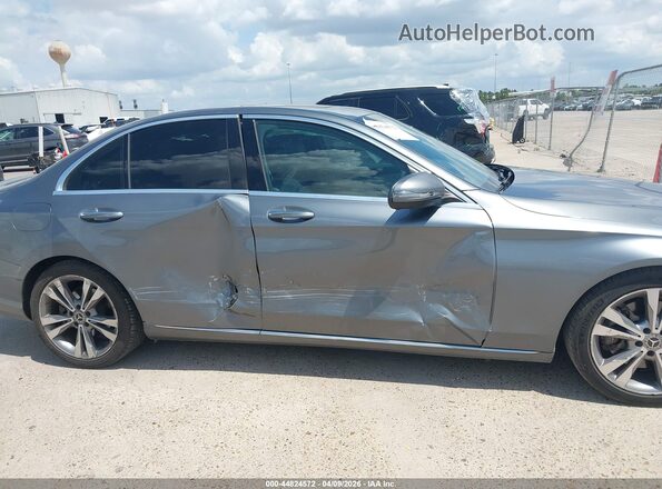 55SWF4JB9JU269647 2018 MERCEDES-BENZ C-CLASS Gray წინა ხედი