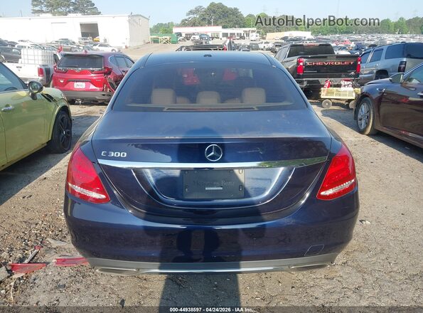 55SWF4JB9JU272208 2018 MERCEDES-BENZ C-CLASS Blue 