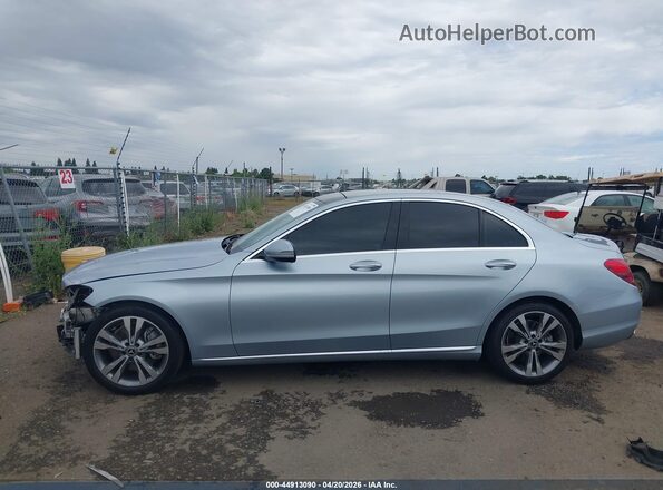 55SWF4JBXHU229670 2017 MERCEDES-BENZ C-CLASS Blue 