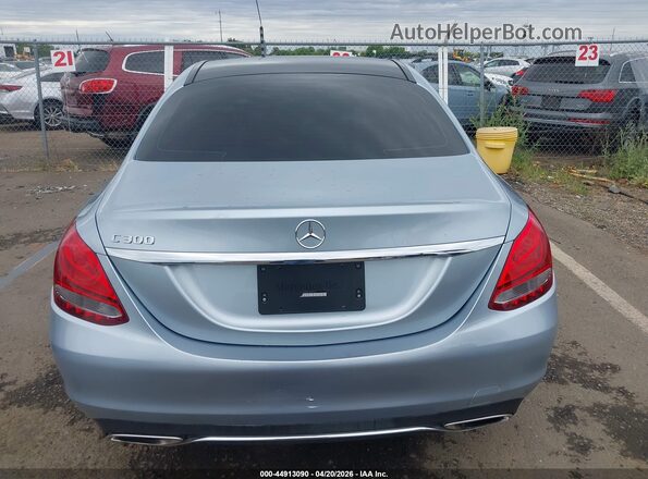 55SWF4JBXHU229670 2017 MERCEDES-BENZ C-CLASS Blue 