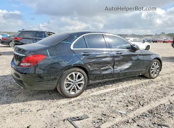 55SWF4JBXJU264313 2018 MERCEDES-BENZ C Black Rear right