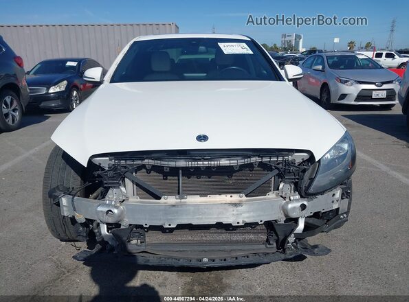 55SWF4JBXJU281144 2018 MERCEDES-BENZ C-CLASS White Rear interior view