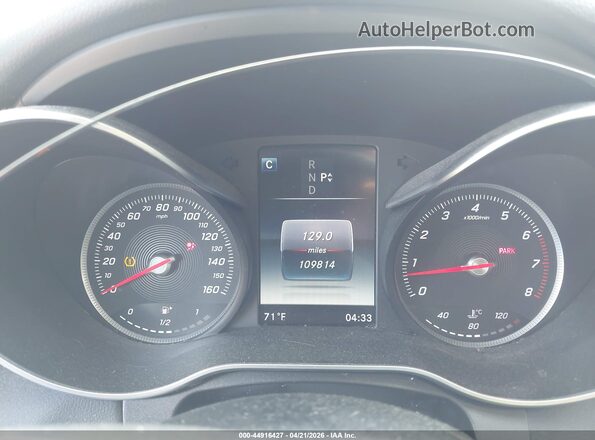 55SWF4KB2HU211453 2017 MERCEDES-BENZ C-CLASS Gray Вид задніх сидінь