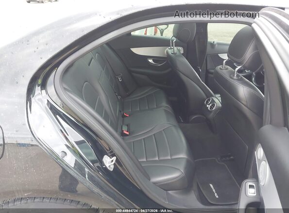 55SWF4KB2JU246127 2018 MERCEDES-BENZ C-CLASS Black VIN sticker view
