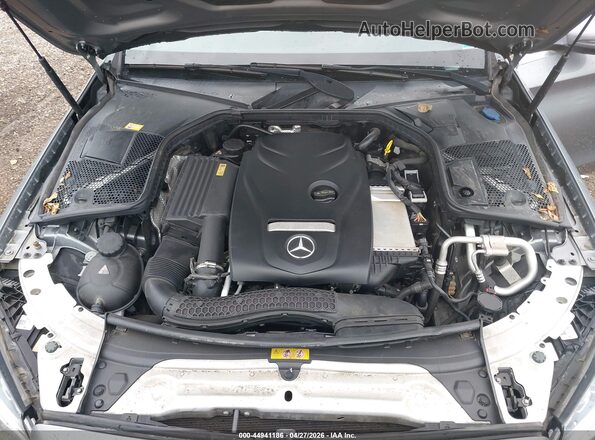 55SWF4KB3GU123879 2016 MERCEDES-BENZ C-CLASS Серебряный Вид сзади