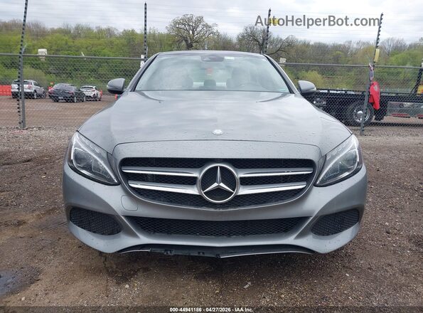 55SWF4KB3GU123879 2016 MERCEDES-BENZ C-CLASS Серебряный Вид щитка приборов