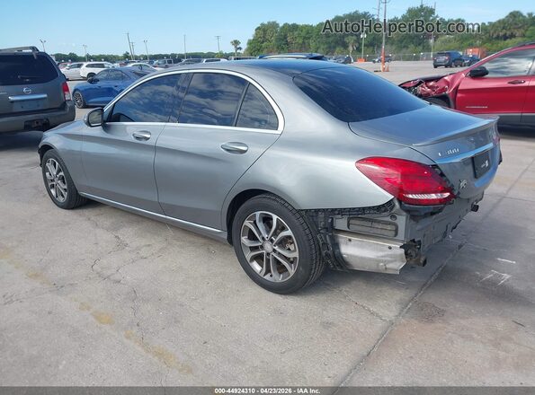 55SWF4KB3GU133425 2016 MERCEDES-BENZ C-CLASS Gray 