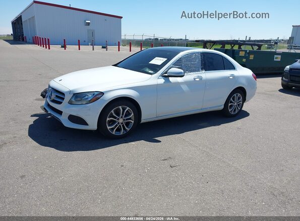 55SWF4KB3HU196980 2017 MERCEDES-BENZ C-CLASS Белый 