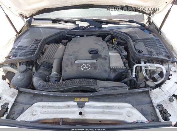 55SWF4KB3HU196980 2017 MERCEDES-BENZ C-CLASS Белый Вид сзади